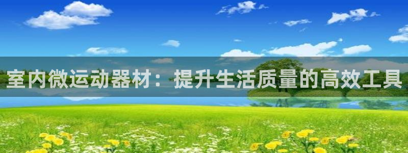 球速体育QsTY官网下载平台APP：室内微运动器材：提升生活