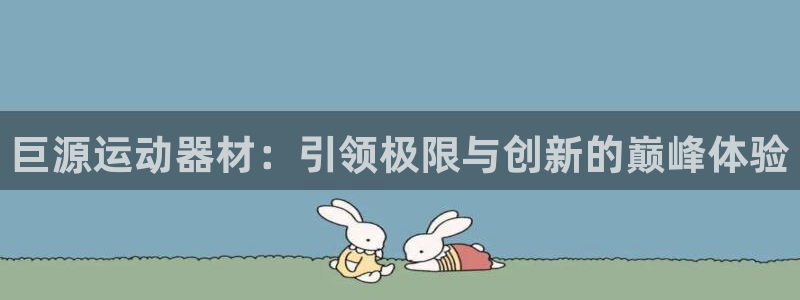 球速体育QsTY官网下载招商：巨源运动器材：引领极限与创新的